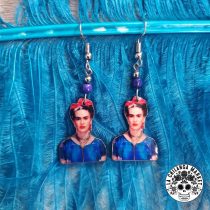 Frida Sugar Skull Earrings     FSSKuE15