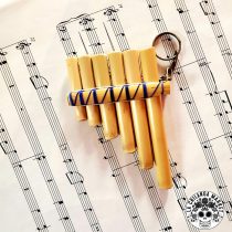 Pan Pipes KeyChain