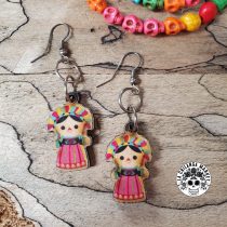 Wooden Earrings WooE09